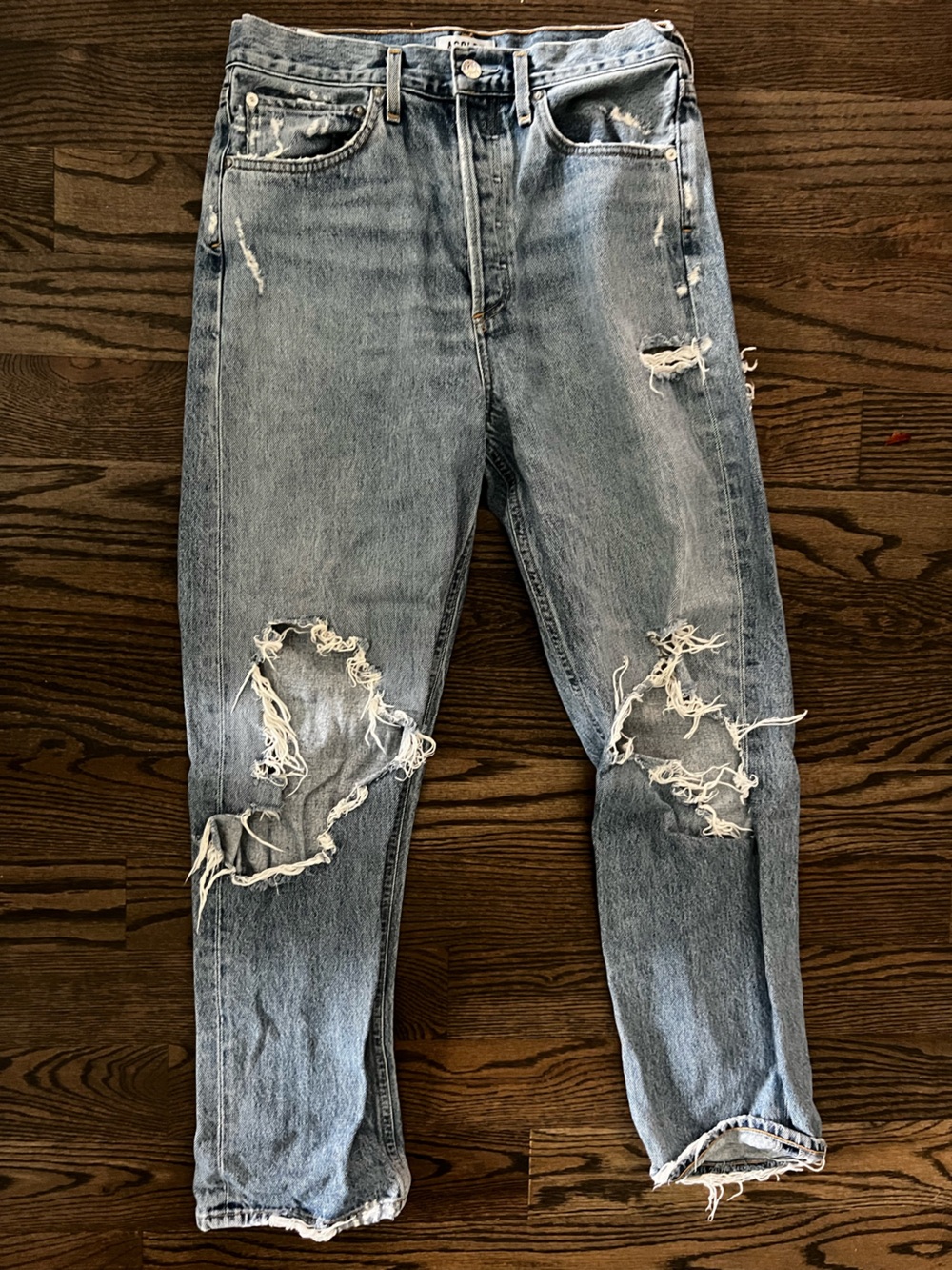 Agolde Distressed Jeans - Size 27